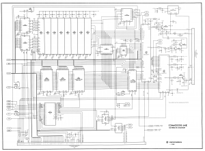 Commodore 64 Schematic Part 1