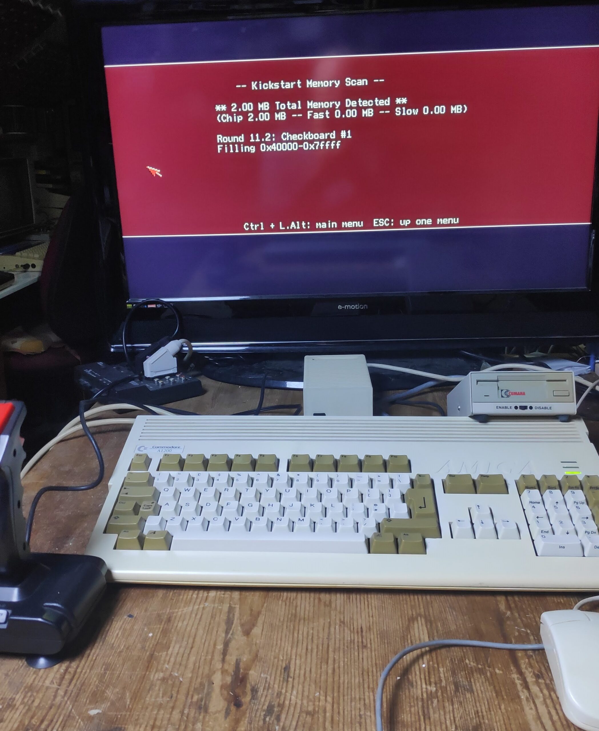 Amiga 1200 Fully Working Boxed WHDLoad Joystick Disks